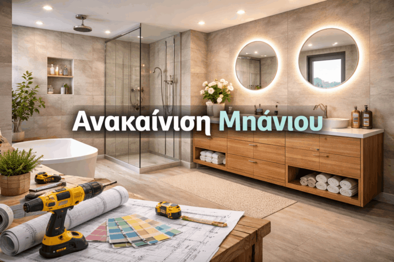 Ανακαίνιση μπάνιου αθήνα