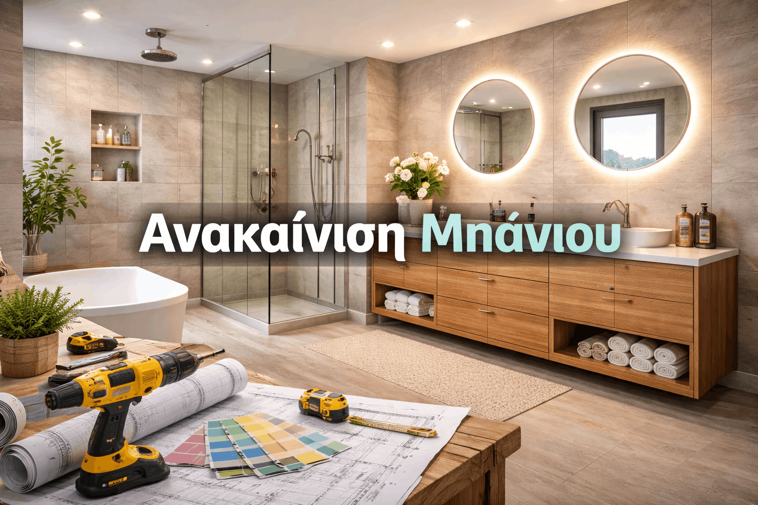 Ανακαίνιση μπάνιου αθήνα